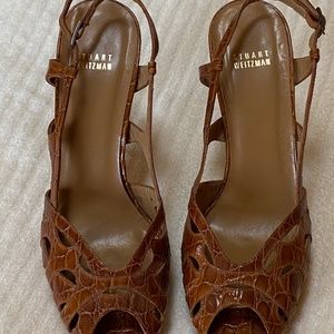 Stuart Weizmann sling back high heel